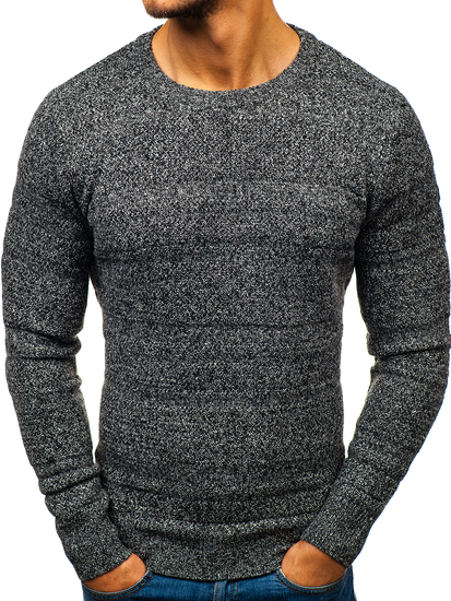 Pull gris homme Bolf H1805