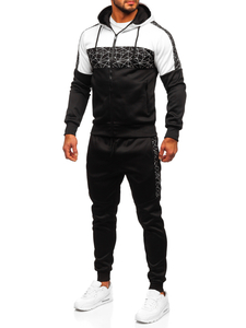 Survêtement pour homme noir Bolf HM398