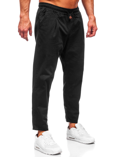 Homme Pantalon chino Noir Bolf 6237