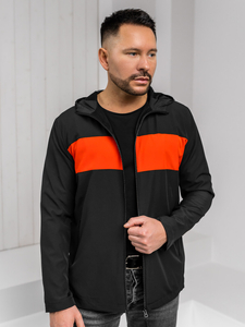 Homme Blouson coupe-vent Noir Bolf HM147A1