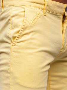 Short jaune clair pour homme Bolf 1142