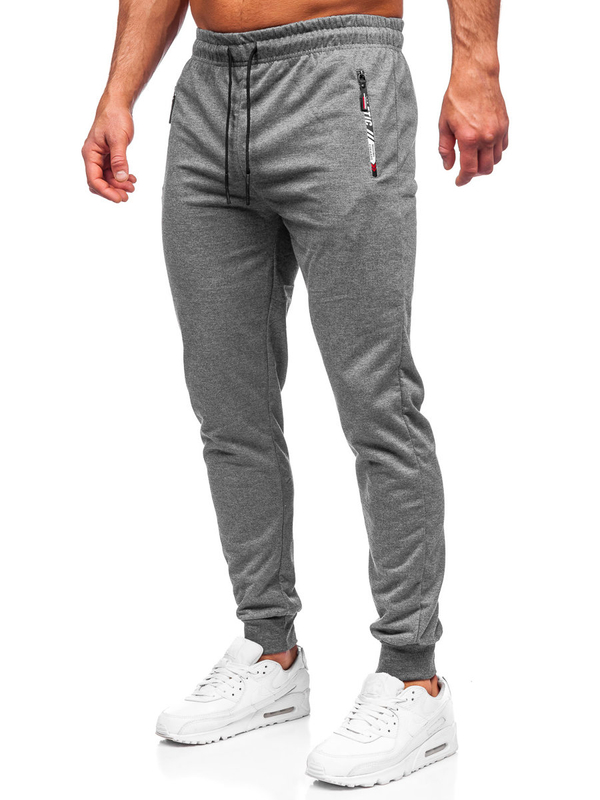 Pantalon jogger pour homme anthracite Bolf JX5006