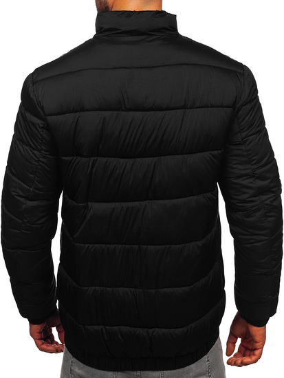 Homme Blouson d'hiver matelassé Noir Bolf 31M5015