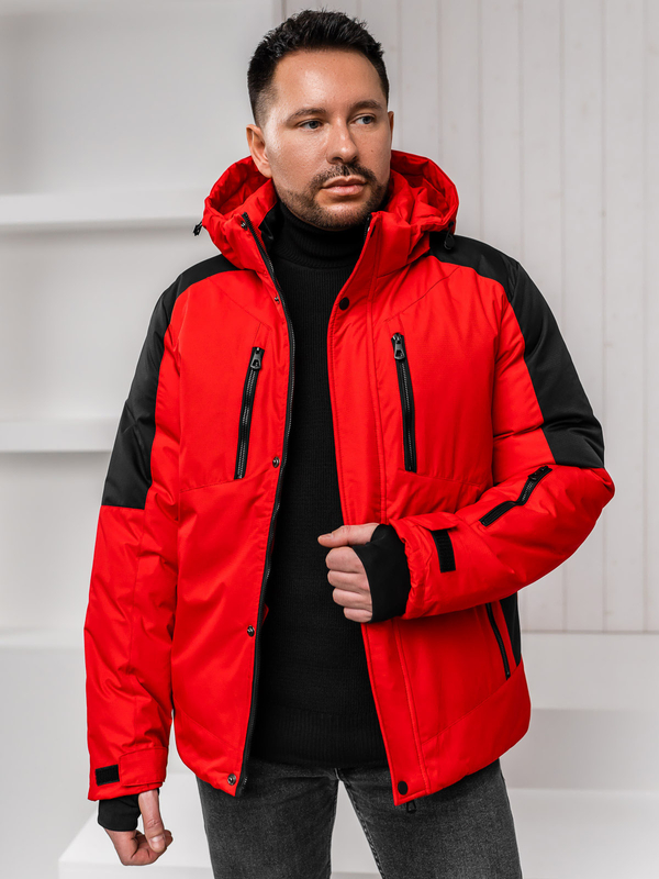 Homme Blouson d'hiver Rouge Bolf 91M9902A1