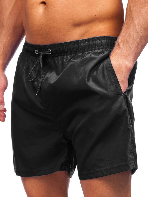 Homme Maillots de bain Noir Bolf YW02002A