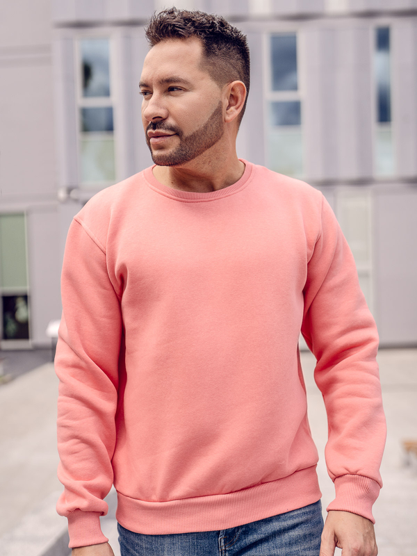 Sweat-shirt pour homme corail Bolf 2001A
