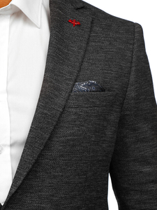 Homme Veste casual Anthracite Bolf 016