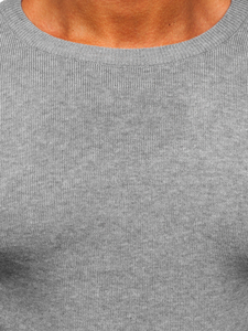 Homme Pull basic Gris Bolf S8506