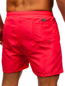 Short de bain pour homme rose Bolf XL019