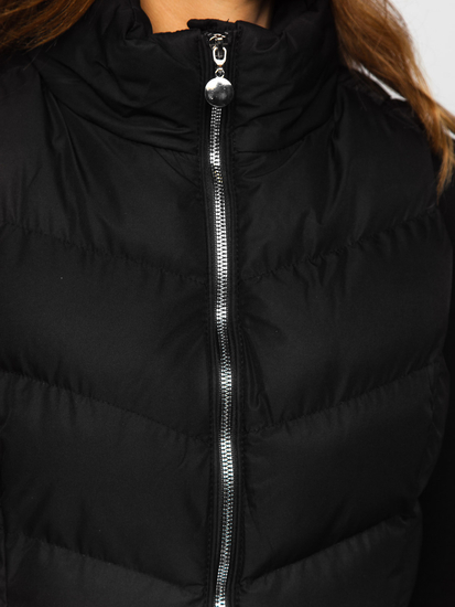 Gilet matelassé pour femme noir Bolf 5M719
