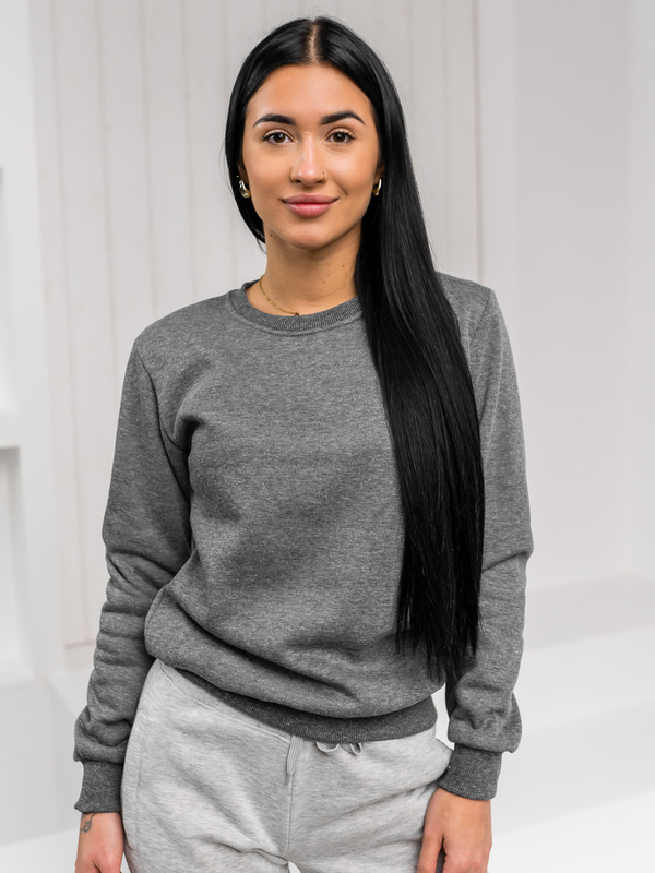 Femme Sweat-shirt Graphite Bolf W01A1