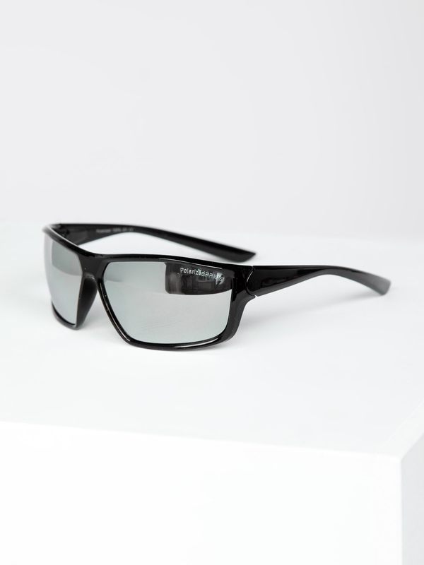 Lunettes de soleil noir-argent Bolf PLS7