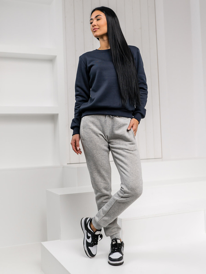 Femme Sweat-shirt Bleu foncé Bolf W01A1