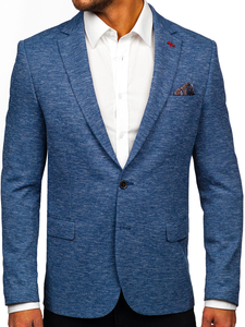 Homme Veste casual Bleu Bolf 019