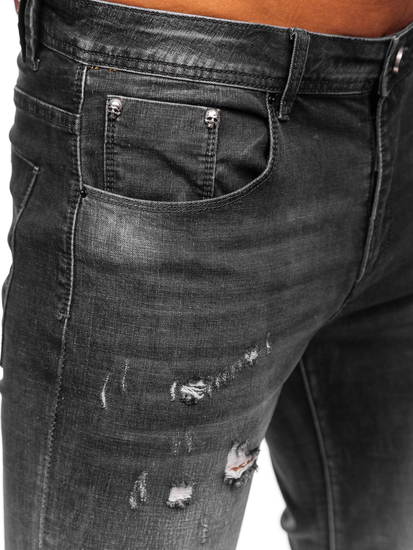 Homme Pantalon en jean slim fit Graphite Bolf MP0169G