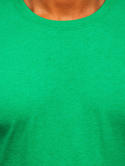 Homme T-shirt basic Vert Bolf B10