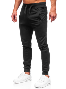 Pantalon jogger pour homme noir Bolf XW02