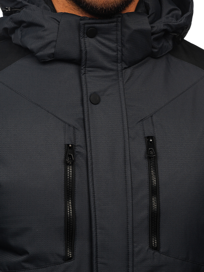 Homme Blouson d'hiver Graphite Bolf 91M9902