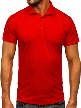 Polo pour homme rouge Bolf 8T80