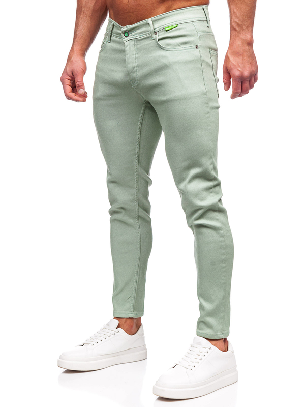 Pantalon en tissu pour homme vert Bolf GT-S
