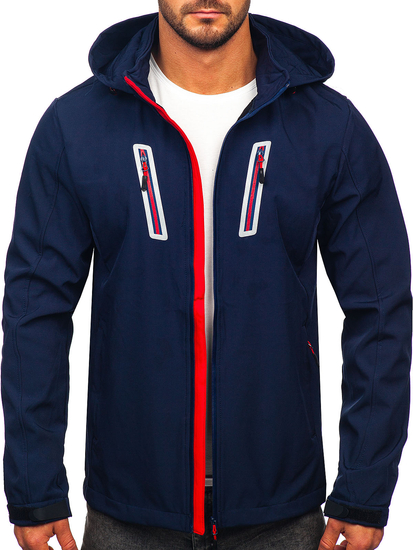 Homme Blouson softshell de transition Bleu ciel Bolf HSS036