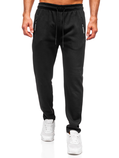 Homme Pantalon de survêtement surdimensionné Noir Bolf JX6506