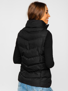 Gilet matelassé pour femme noir Bolf 5M719