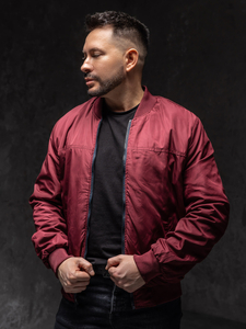 Homme Blouson bomber de transition réversible Bleu foncé Bolf 84M3005A1