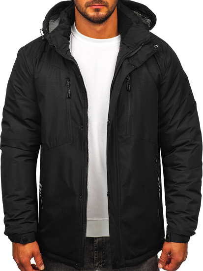 Homme Veste d'hiver Noir Bolf 22M321