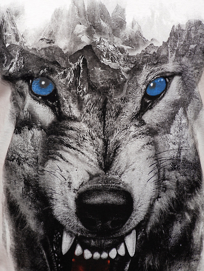 Tank top avec imprimé blanc Bolf 14824