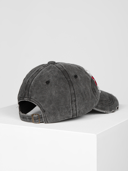 Casquette à visière noire Bolf CZ103