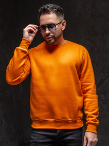 Homme Sweat-shirt Orange Bolf 2001A1
