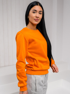 Femme Sweat-shirt Orange Bolf W01A1