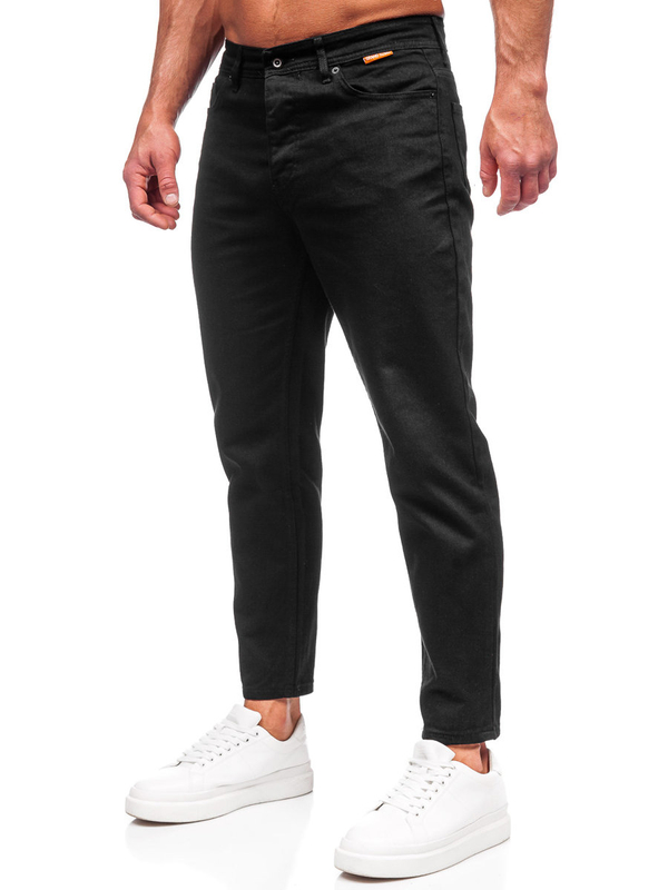 Pantalon en tissu pour homme noir Bolf GT