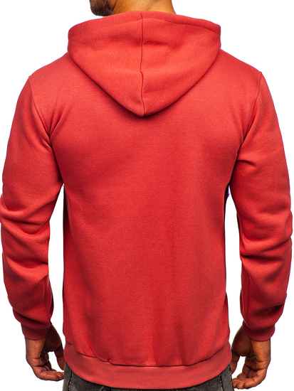 Sweat-shirt corail kangourou à capuche pour homme Bolf B1004