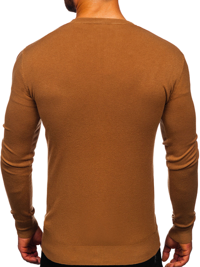 Pull avec fermeture pour homme marron Bolf YY06
