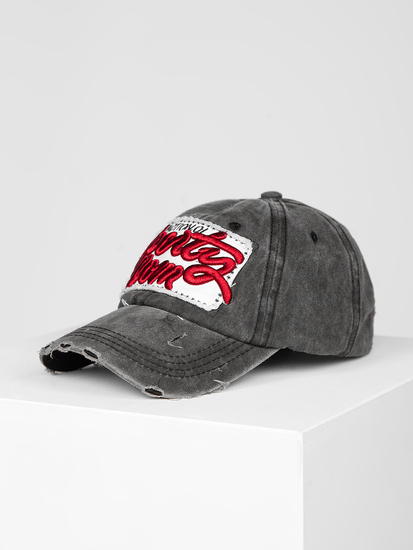 Casquette à visière noire Bolf CZ103