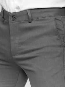 Pantalon chino pour homme gris Bolf 5000-3