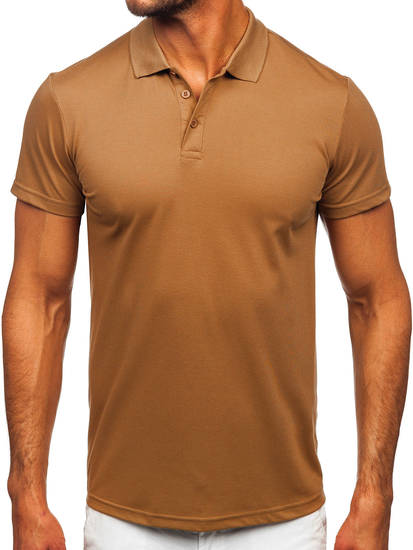 Homme Polo Marron Bolf 8T80