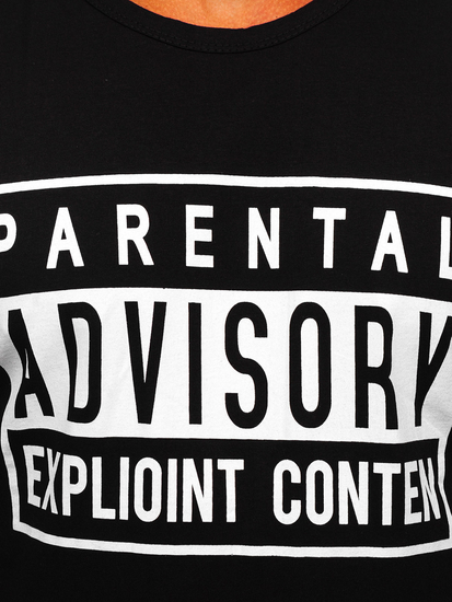 Tank top avec imprimé noir Bolf 14828