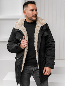 Homme Blouson d'hiver parka Noir Bolf 22M318A1