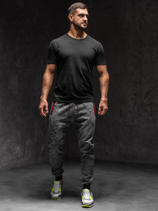 Homme Pantalon de sport Graphite Bolf 55037A1