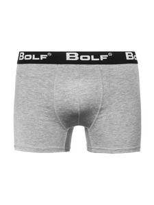 Boxer pour homme gris Bolf 0953-2P 2 PACK