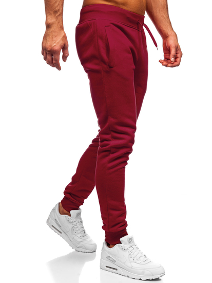 Homme Pantalon jogger Bordeaux Bolf XW01-A