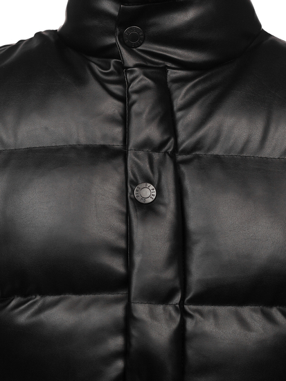Homme Gilet matelassé Noir Bolf 0023-A