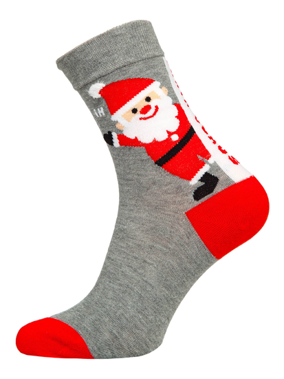 Homme Chaussettes avec le thème de Noël Multicolore-2 Bolf M898-7P-1  7 PACK