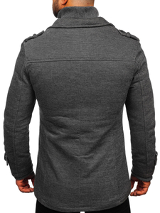 Manteau d'hiver pour homme gris Bolf 88802