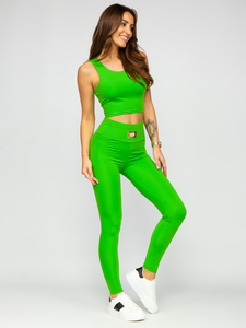 Femme Ensemble en deux pièces Vert Bolf 022A1