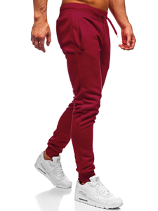 Homme Pantalon jogger Bordeaux Bolf XW01-A