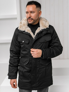 Homme Blouson d'hiver parka Noir Bolf 22M318A1